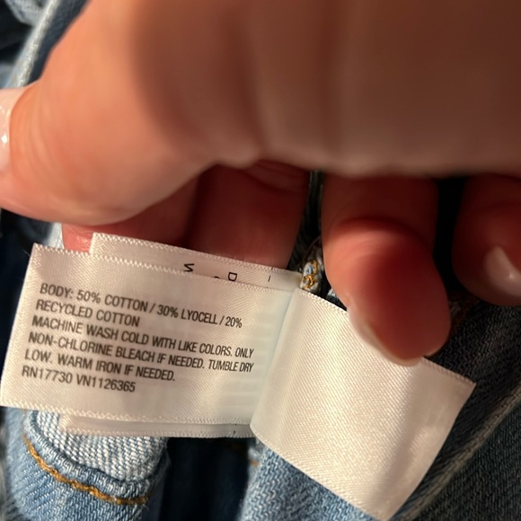 Women's Denim Cargo Jumpsuit - Universal Thread™ Medium Wash, wide legs - Picture 12 of 14